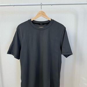 Theory Gray Crew Neck Short Sleeve Tee